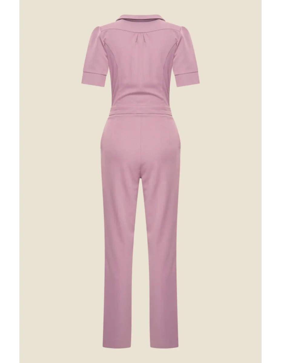 Classic Jumpsuit Lila Garbardine